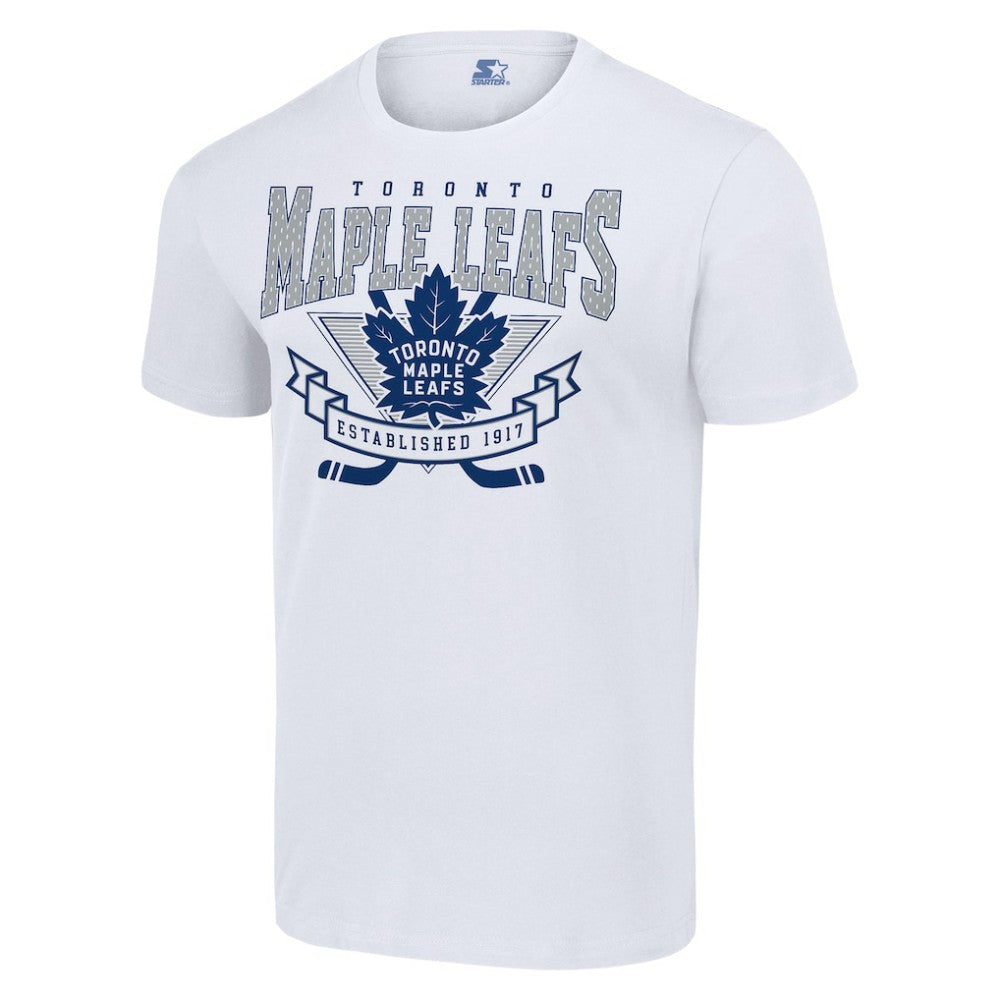 Toronto Maple Leafs Starter Team Logo Graphic T-Shirt - White - NHL 201591806