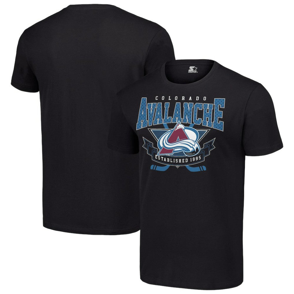 Colorado Avalanche Starter Team Logo Graphic T-Shirt - Black - NHL 201591810