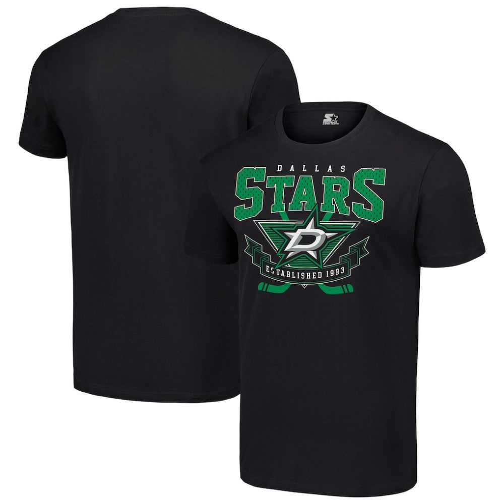 Dallas Stars Starter Team Logo Graphic T-Shirt - Black - NHL 201591811