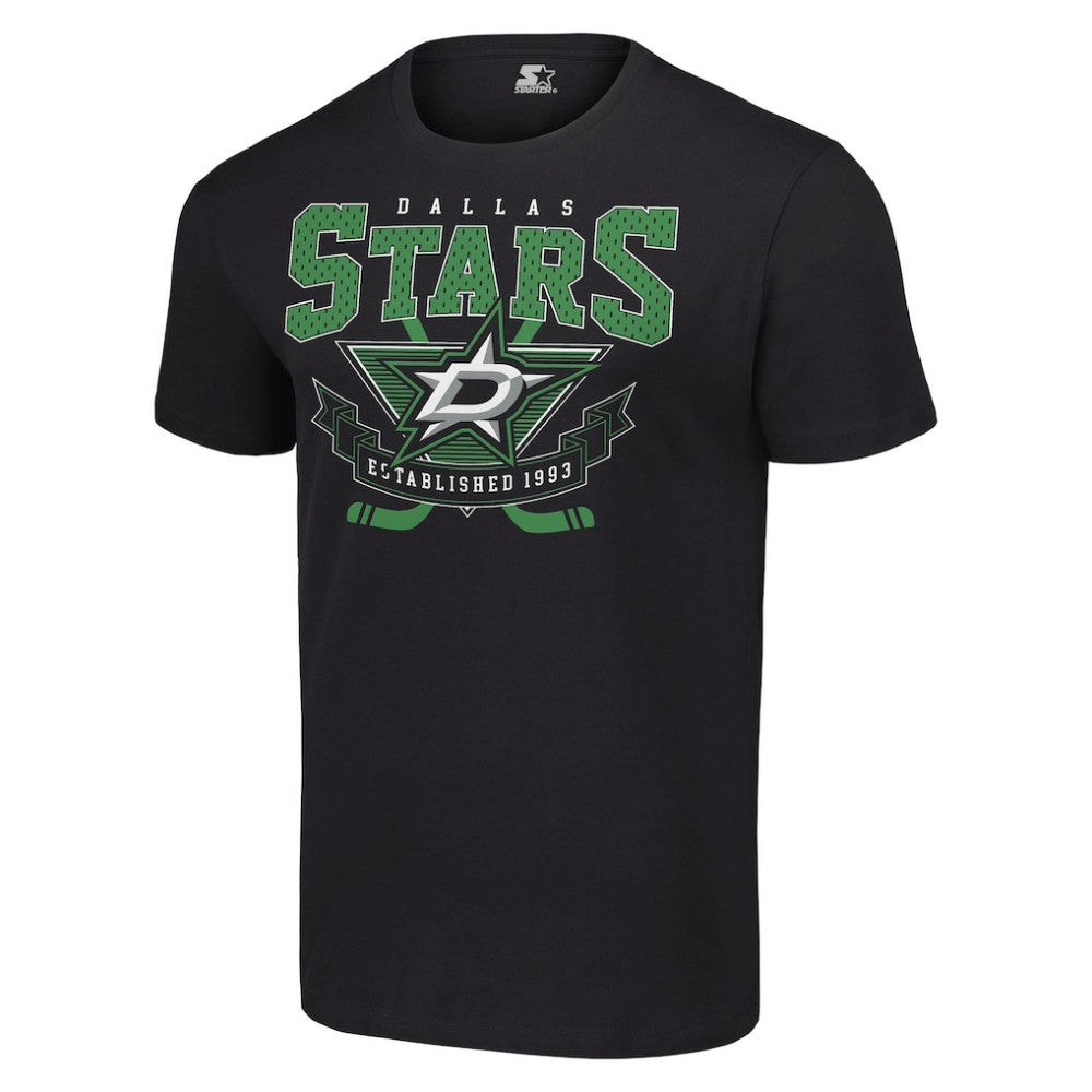 Dallas Stars Starter Team Logo Graphic T-Shirt - Black - NHL 201591811
