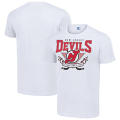 New Jersey Devils Starter Team Logo Graphic T-Shirt - White - NHL 201591815
