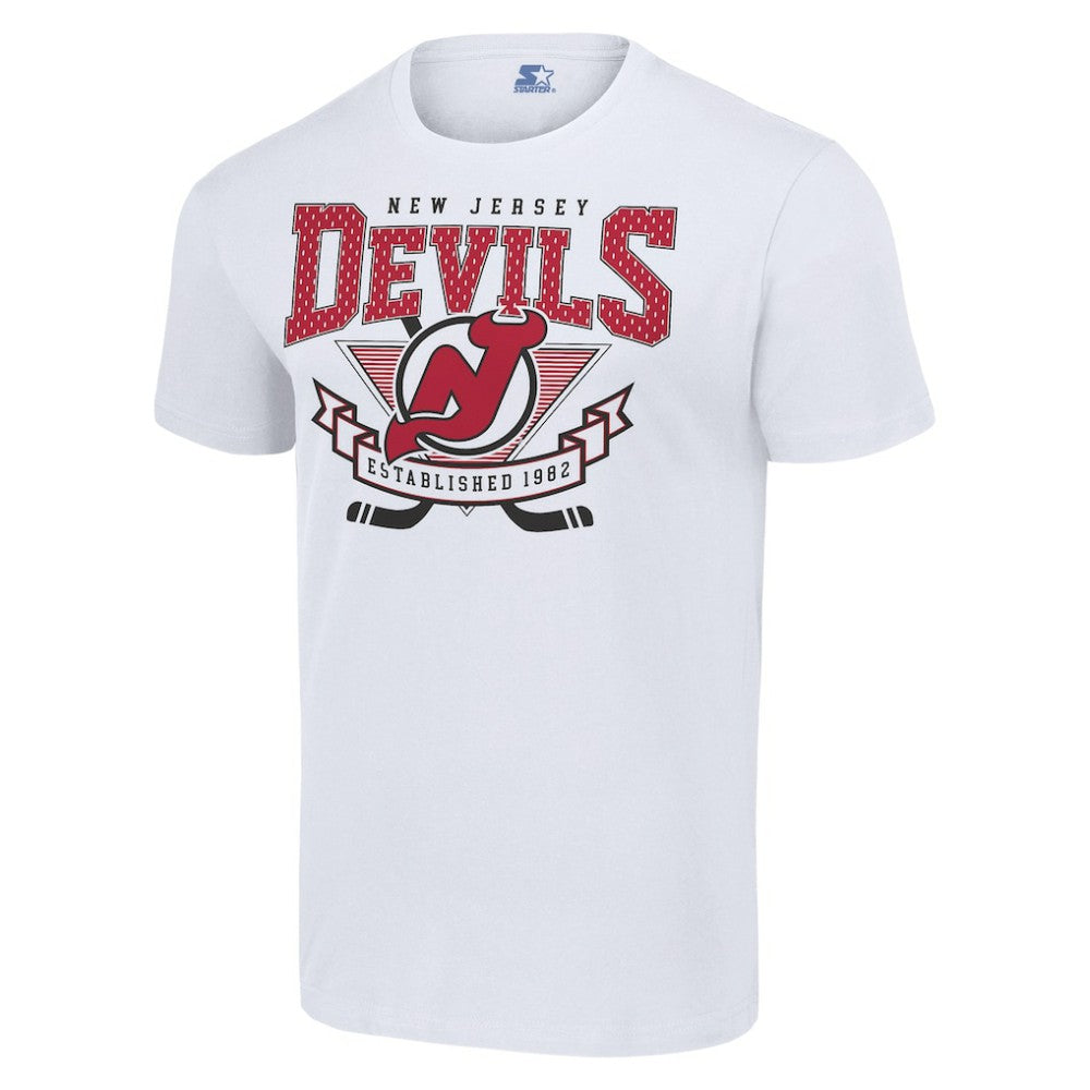 New Jersey Devils Starter Team Logo Graphic T-Shirt - White - NHL 201591815