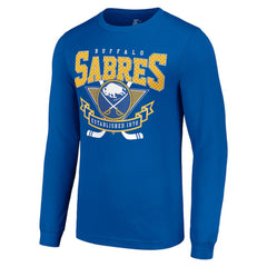 Buffalo Sabres Starter Team Logo Graphic Long Sleeve T-Shirt - Royal - NHL 201591817