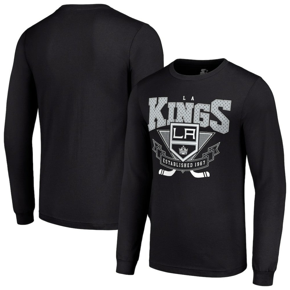 Los Angeles Kings Starter Team Logo Graphic Long Sleeve T-Shirt - Black - NHL 201591828