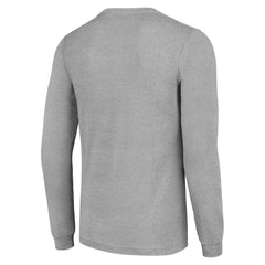 Nashville Predators Starter '80s Inspired Team Logo Long Sleeve T-Shirt - Heather Gray - NHL 201591854