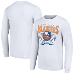 New York Islanders Starter Team Logo Graphic Long Sleeve T-Shirt - White - NHL 201591894