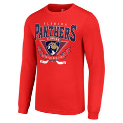Florida Panthers Starter Team Logo Graphic Long Sleeve T-Shirt - Red - NHL 201591896