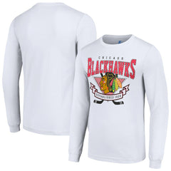 Chicago Blackhawks Starter Team Logo Graphic Long Sleeve T-Shirt - White - NHL 201591922