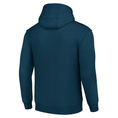 Nashville Predators Starter Team Logo Graphic Fleece Tri-Blend Pullover Hoodie - Navy - NHL 201591955