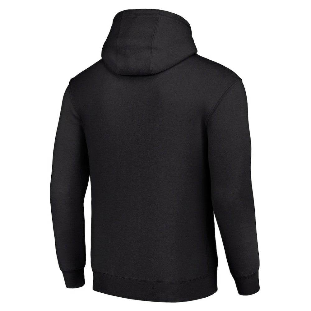 Minnesota Wild Starter Team Logo Graphic Fleece Tri-Blend Pullover Hoodie - Black - NHL 201592004