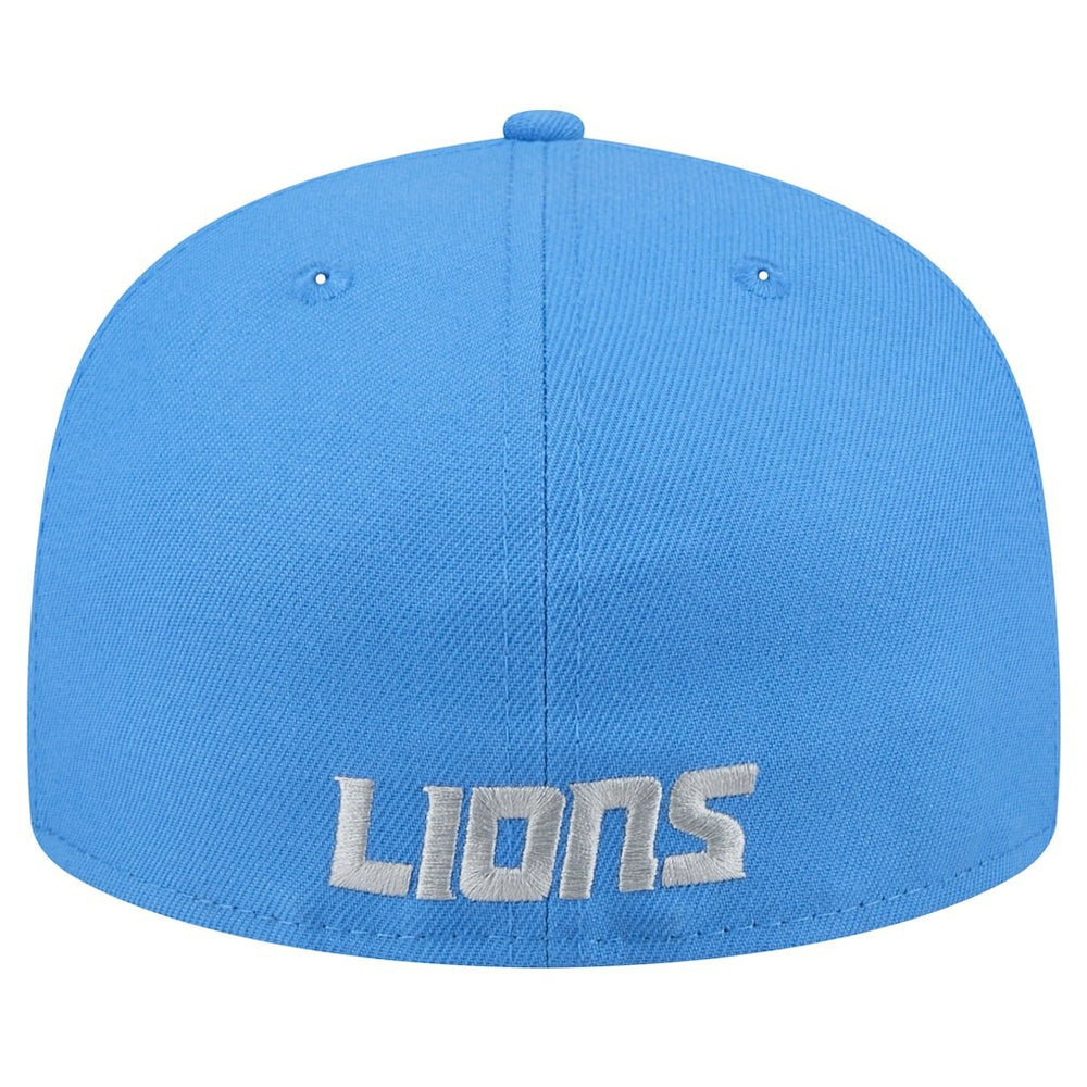 Detroit Lions New Era Omaha 59FIFTY Fitted Hat Blue