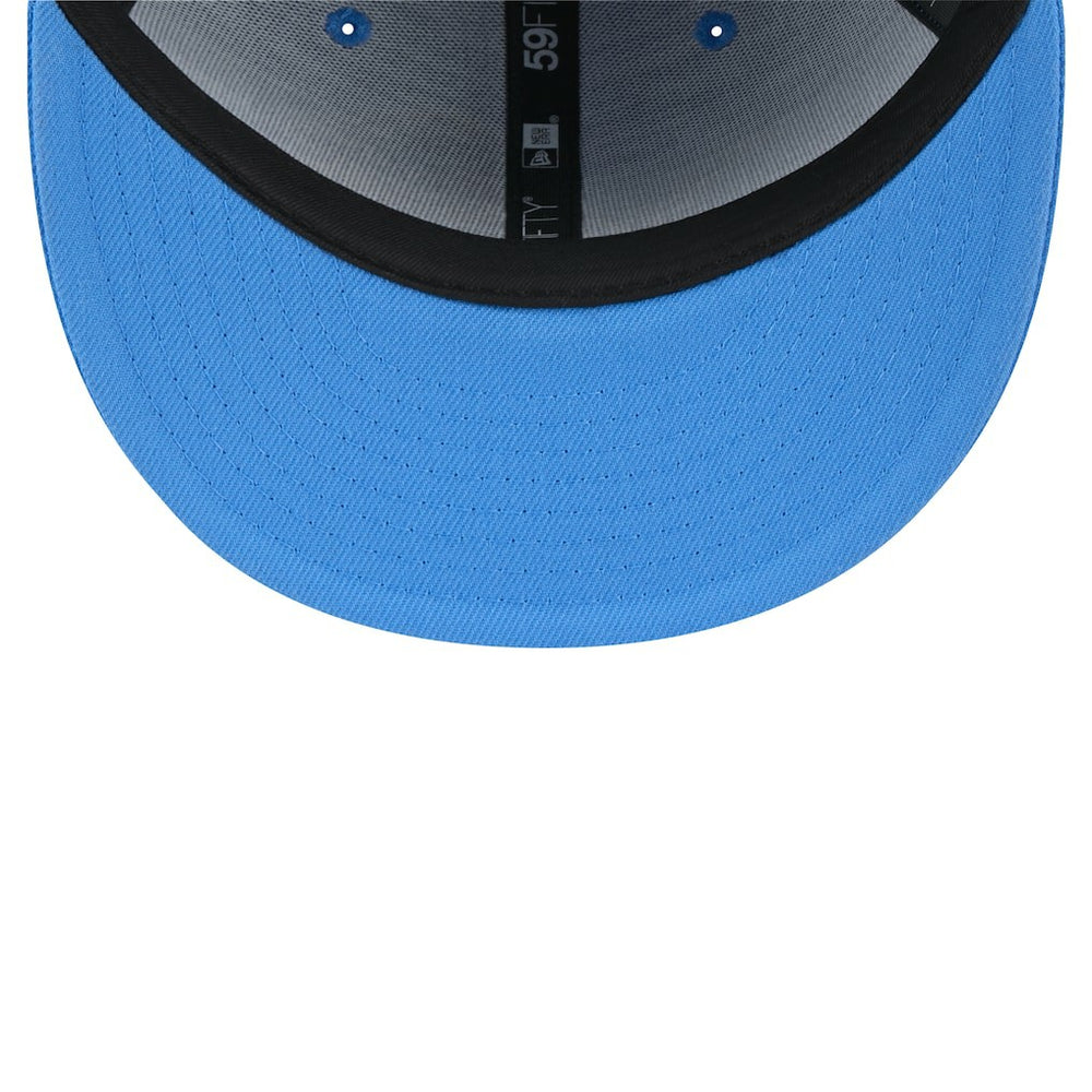 Detroit Lions New Era Omaha 59FIFTY Fitted Hat Blue