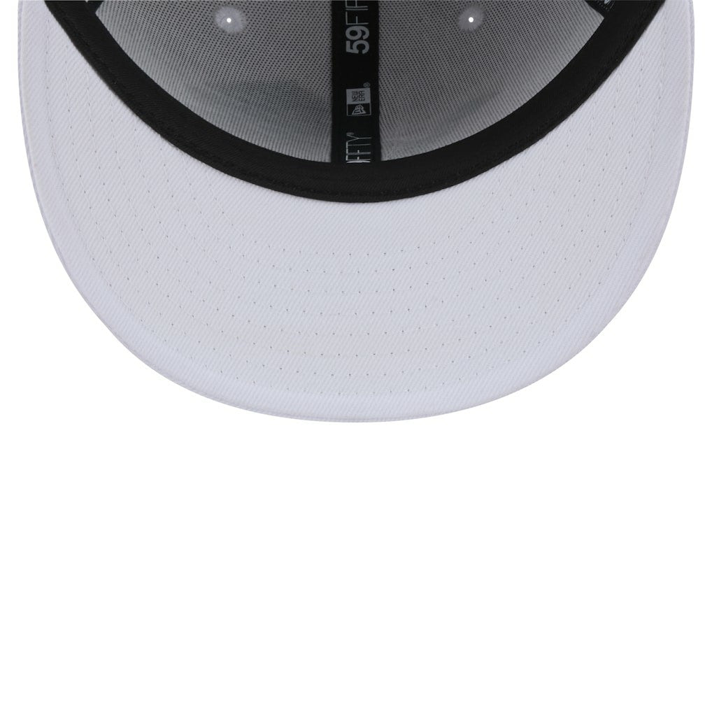 Detroit Lions New Era Omaha 59FIFTY Fitted Hat White