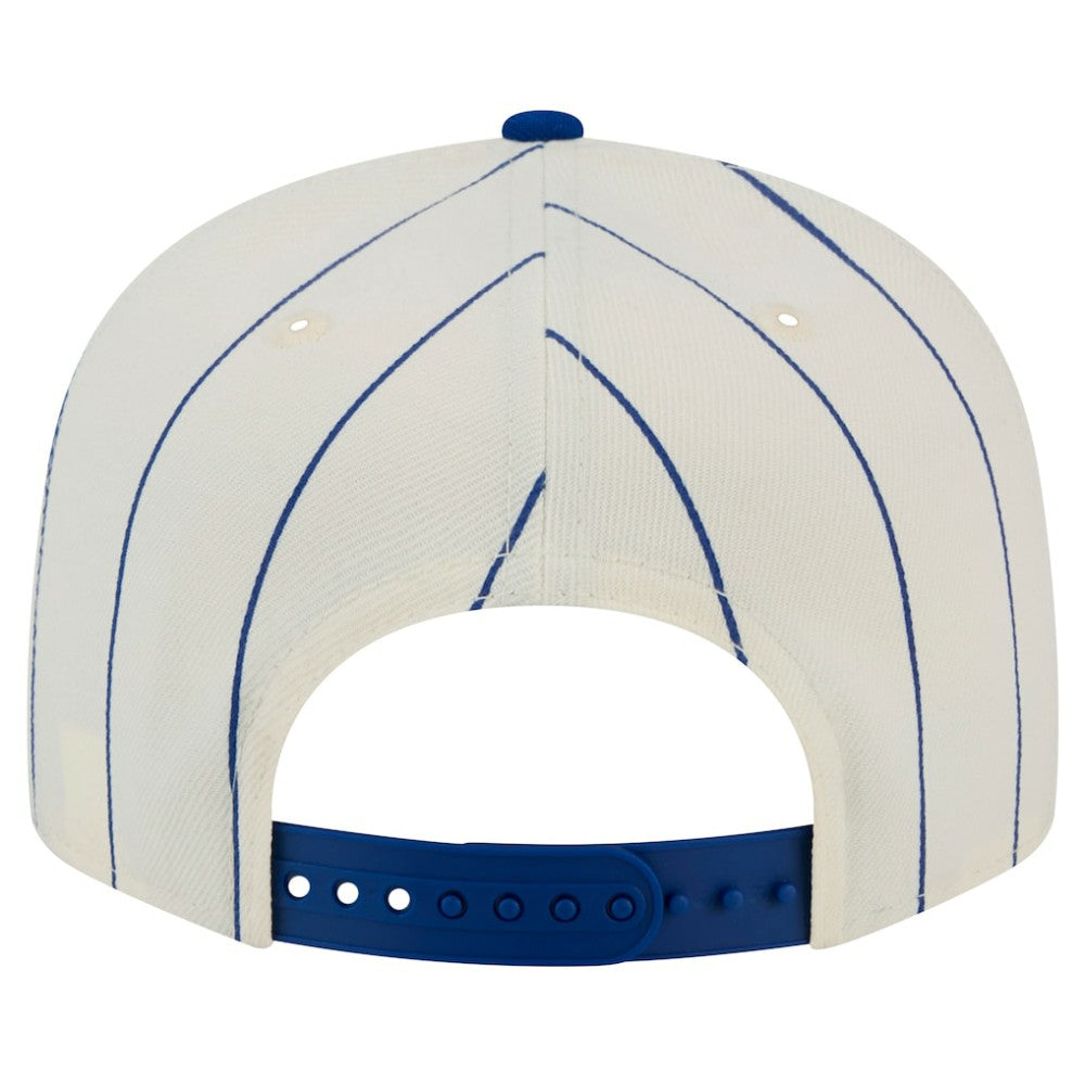 Atlanta Braves New Era Jersey Pinstripe 9FIFTY Snapback Hat - White - New Era on Sale