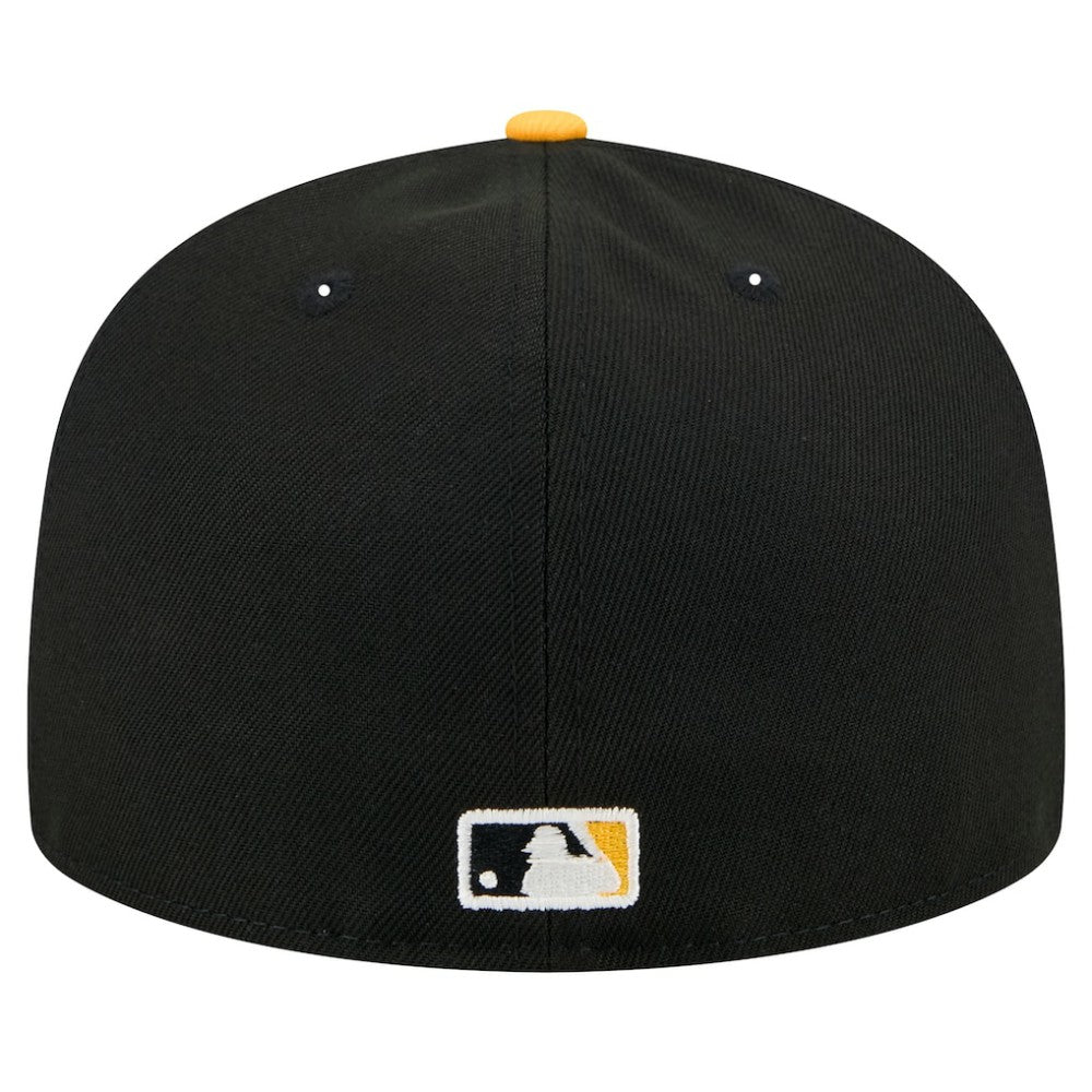 Pittsburgh Pirates New Era Shadow Stitch 59FIFTY Fitted Hat - Black - New Era Online
