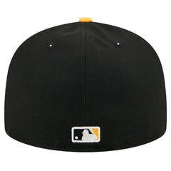 Pittsburgh Pirates New Era Shadow Stitch 59FIFTY Fitted Hat - Black - New Era Online