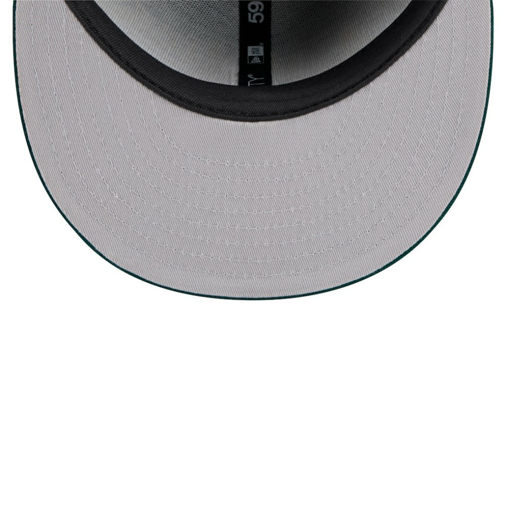 Athletics New Era Shadow Stitch 59FIFTY Fitted Hat - Black - New Era on Sale