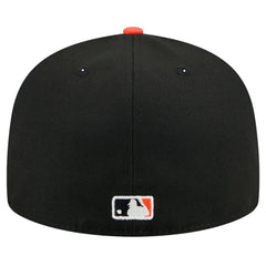 Detroit Tigers New Era Shadow Stitch 59FIFTY Fitted Hat - Black - New Era Lifestyle