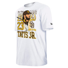 Fernando Tatis Jr. San Diego Padres New Era Caricature T-Shirt - White - New Era Discount