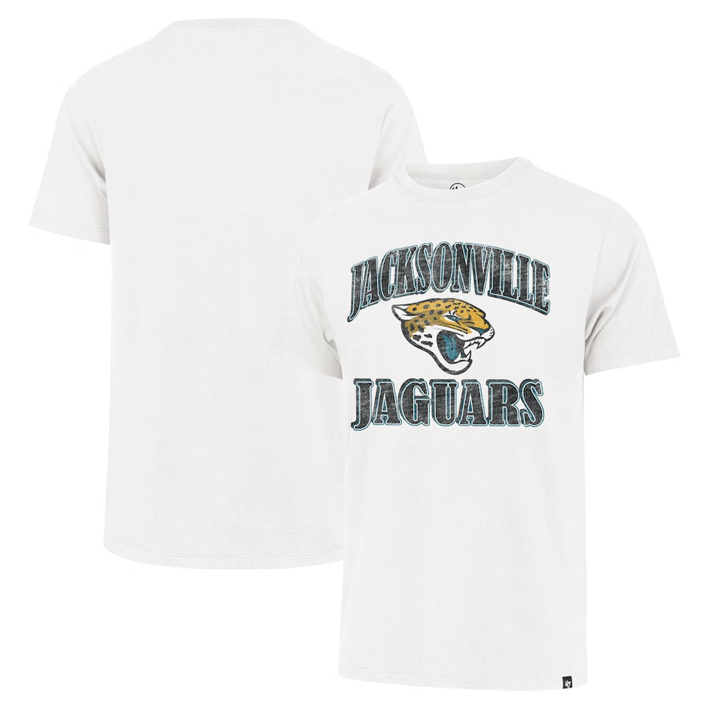 47 brand Jacksonville Jaguars '47 Overrun Franklin T-Shirt White