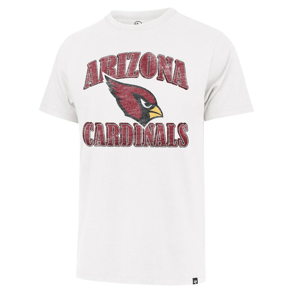 47 brand Arizona Cardinals '47 Overrun Franklin T-Shirt White