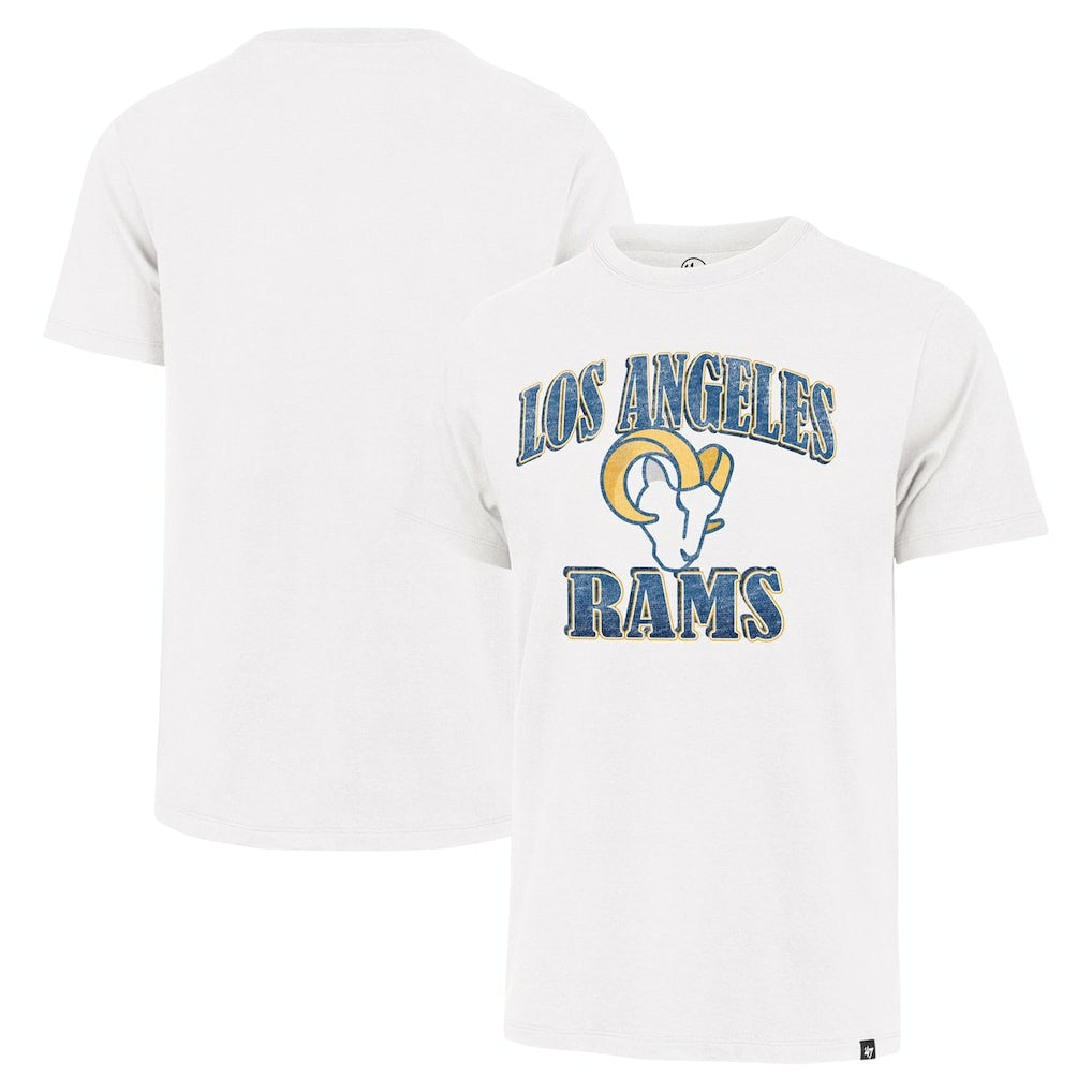 47 brand Los Angeles Rams '47 Overrun Franklin T-Shirt White