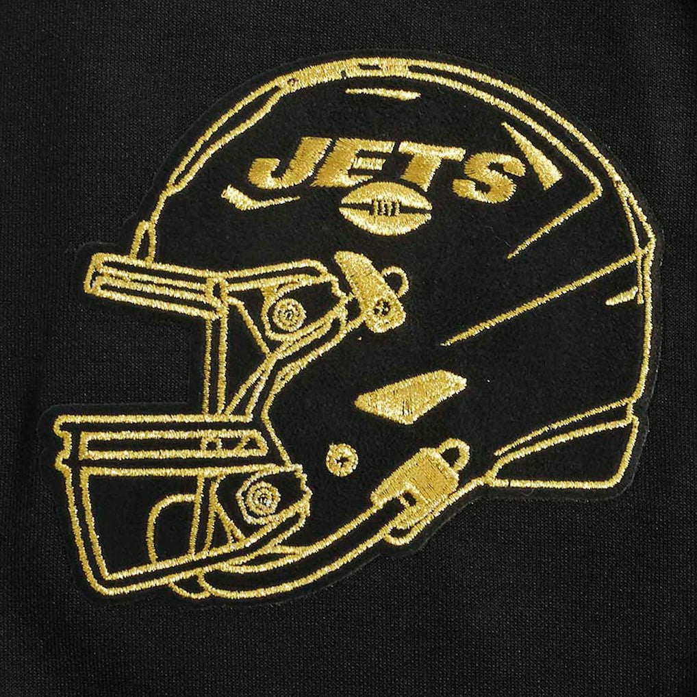 New York Jets Pro Standard Classic Chenille Pullover Hoodie Black