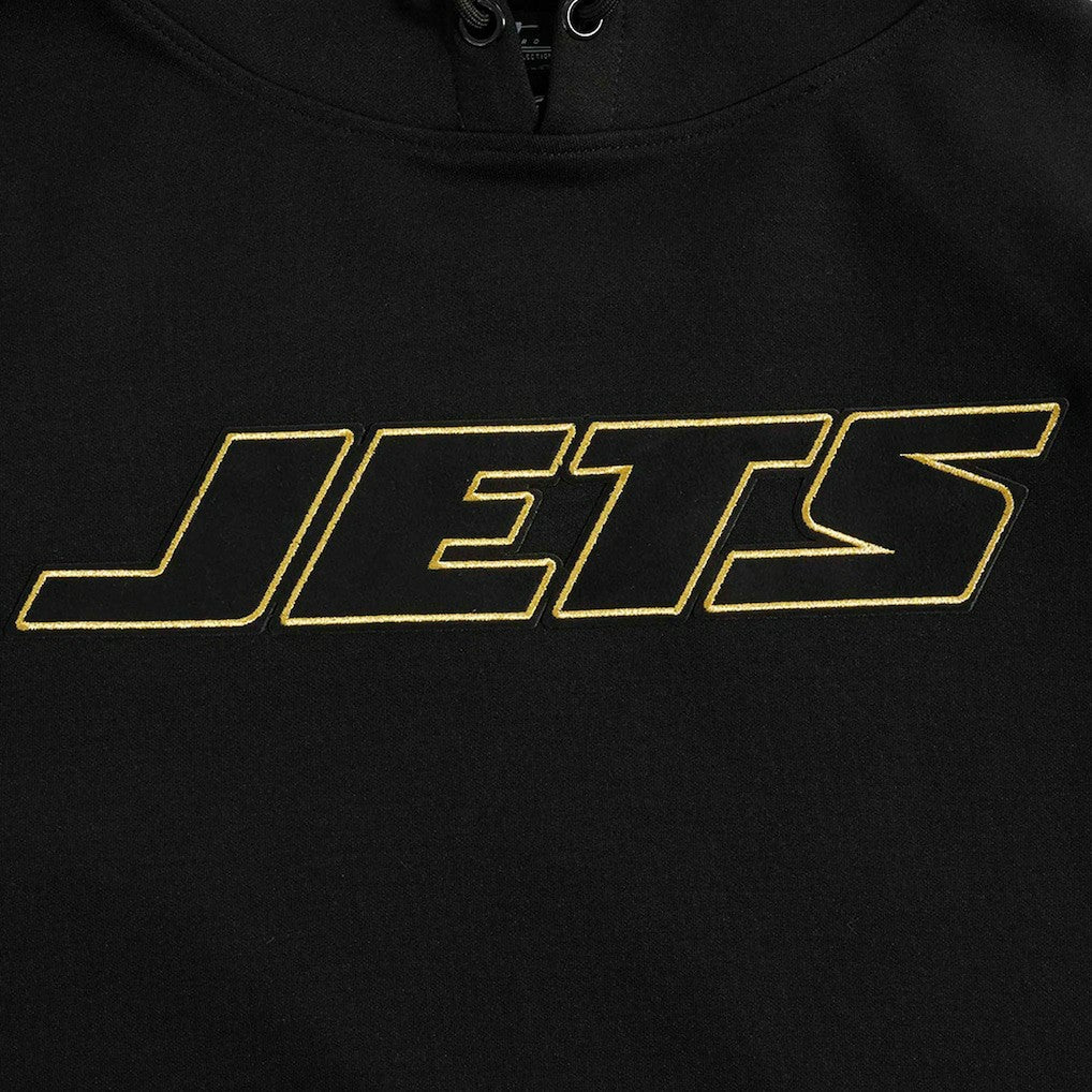 New York Jets Pro Standard Classic Chenille Pullover Hoodie Black