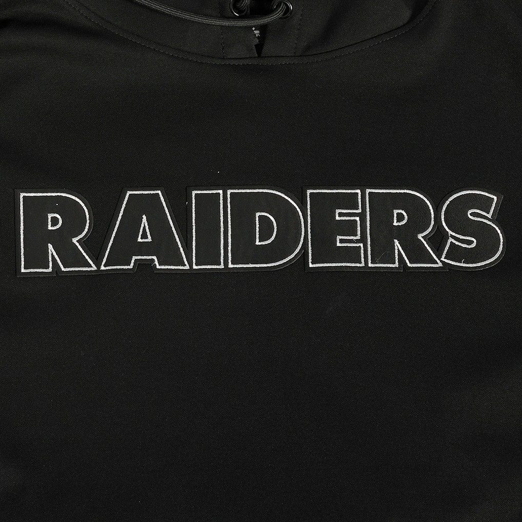 Las Vegas Raiders Pro Standard Classic Chenille Pullover Hoodie Black