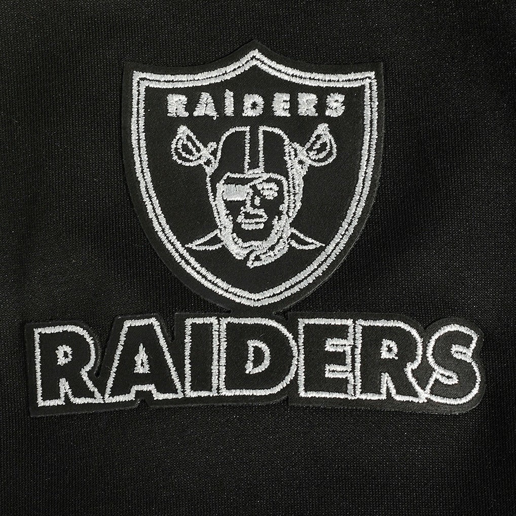 Las Vegas Raiders Pro Standard Classic Chenille Pullover Hoodie Black