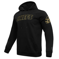 Kansas City Chiefs Pro Standard Classic Chenille Pullover Hoodie Black
