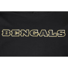 Cincinnati Bengals Pro Standard Classic Chenille Pullover Hoodie Black