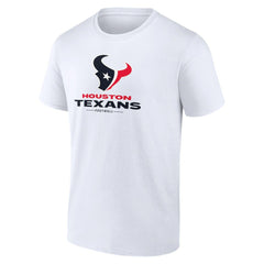Houston Texans Team Lockup T-Shirt White
