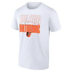 Baltimore Orioles We Are Baltimore T-Shirt - White - MLB Online