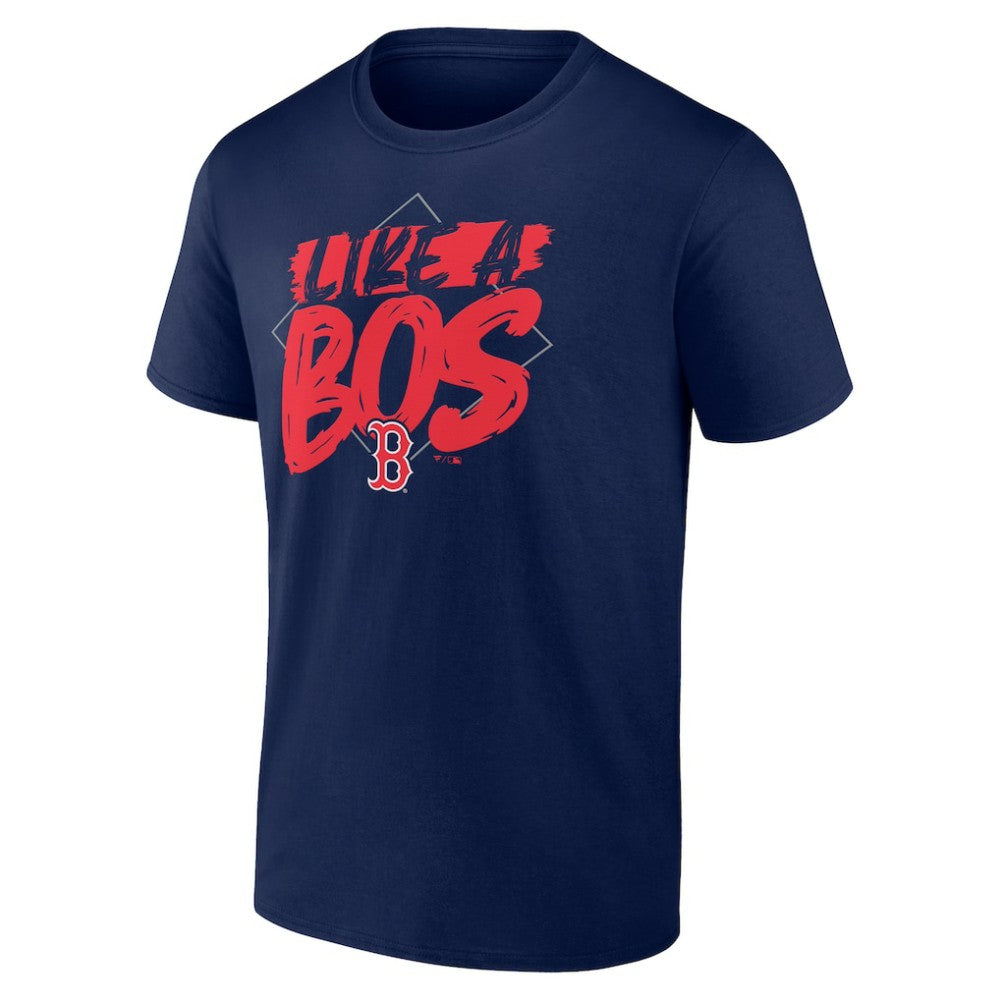 Boston Red Sox Like a BOS T-Shirt - Navy - MLB Lifestyle