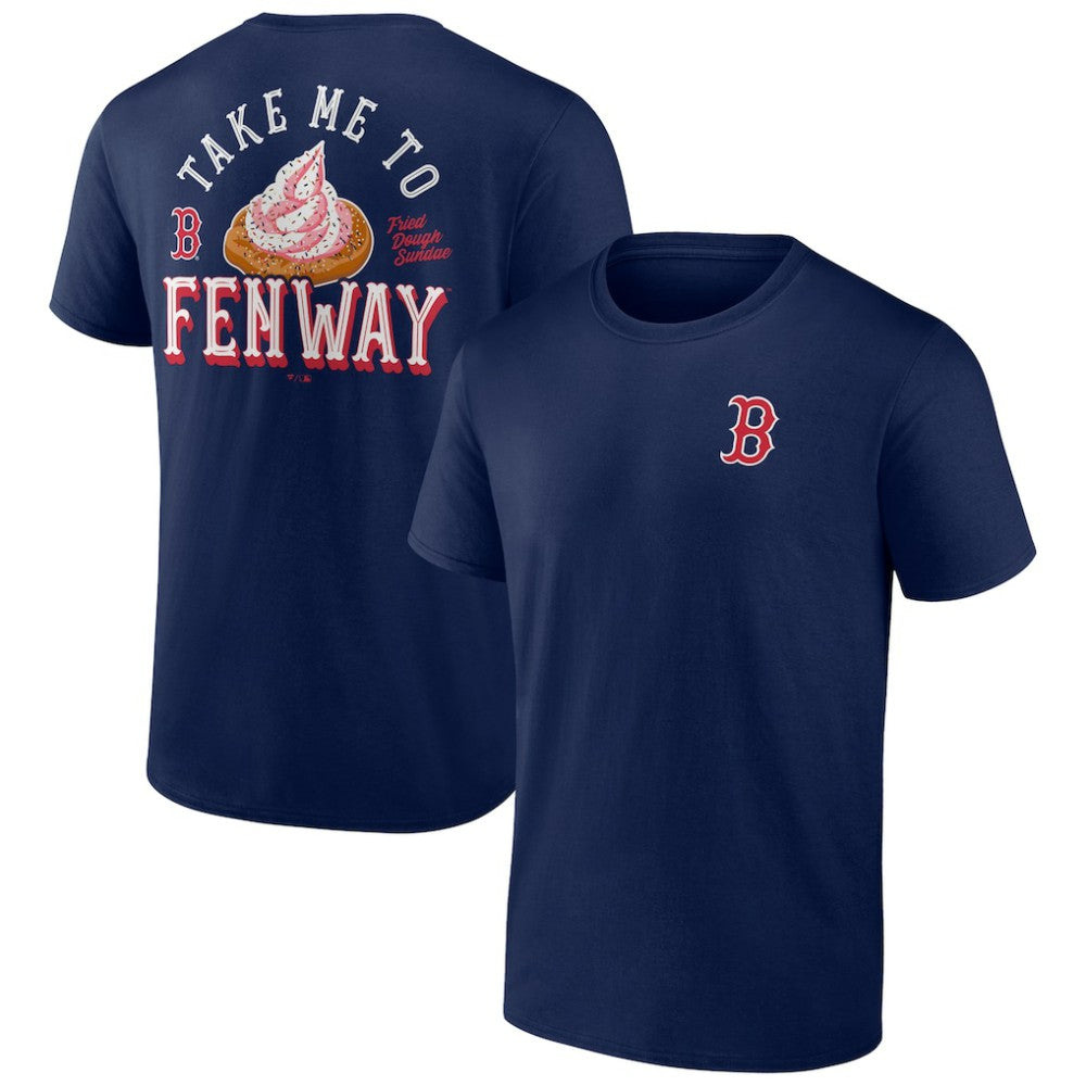 Boston Red Sox Take Me to Fenway T-Shirt - Navy - MLB Discount