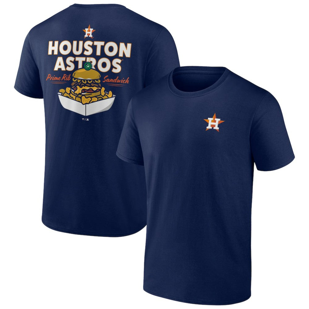 Houston Astros Prime Rib Sandwich T-Shirt - Navy - MLB Online