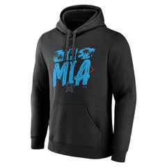 Miami Marlins The MIA Pullover Hoodie - Black - MLB Lifestyle