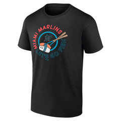 Miami Marlins Let's Go Fish T-Shirt - Black - MLB Lifestyle