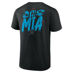Miami Marlins The MIA T-Shirt - Black - MLB on Sale