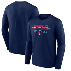 Minnesota Twins Territory Long Sleeve T-Shirt - Navy - MLB on Sale
