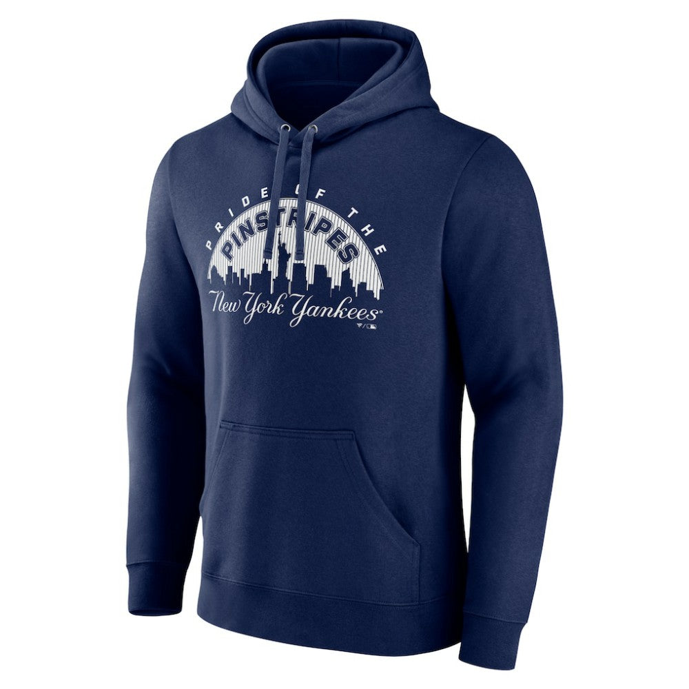 New York Yankees Pride of the Pinestripes Pullover Hoodie - Navy - MLB Lifestyle
