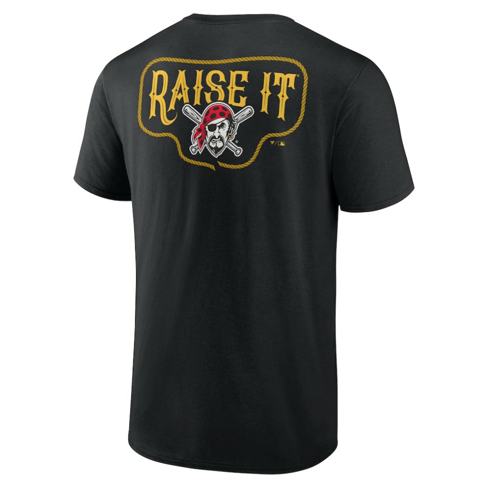 Pittsburgh Pirates Raise It T-Shirt - Black - MLB Sale