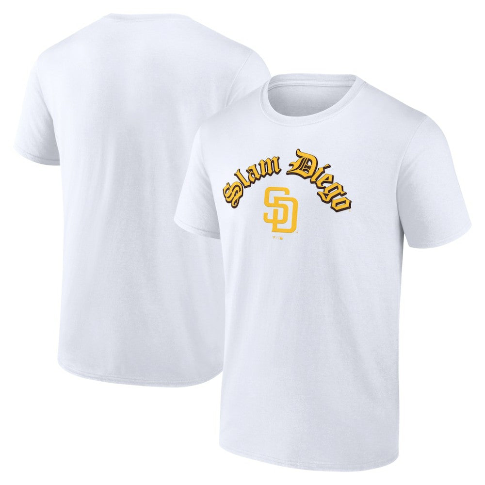 San Diego Padres Slam Diego T-Shirt - White - MLB Sale