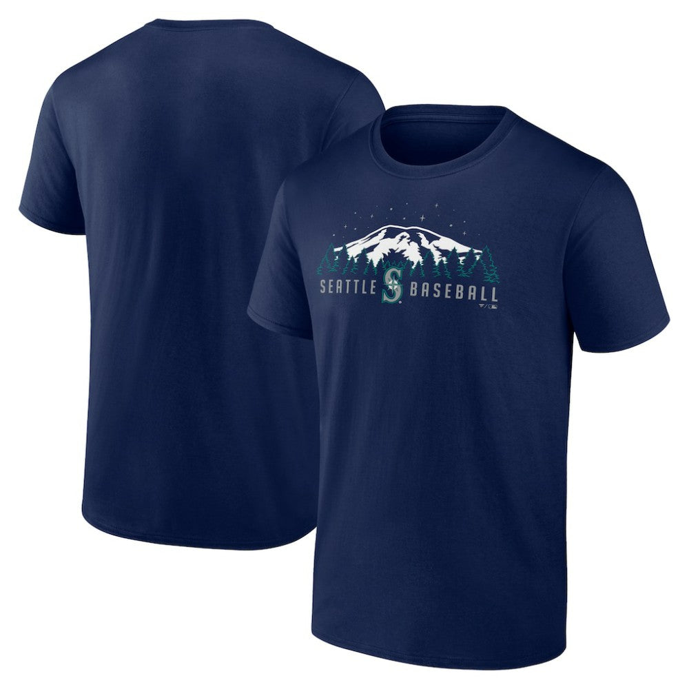Seattle Mariners Mountains T-Shirt - Navy - MLB Online