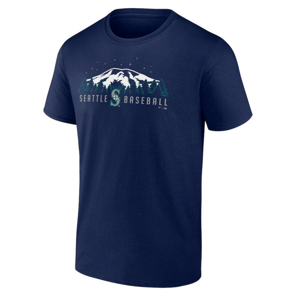 Seattle Mariners Mountains T-Shirt - Navy - MLB Online