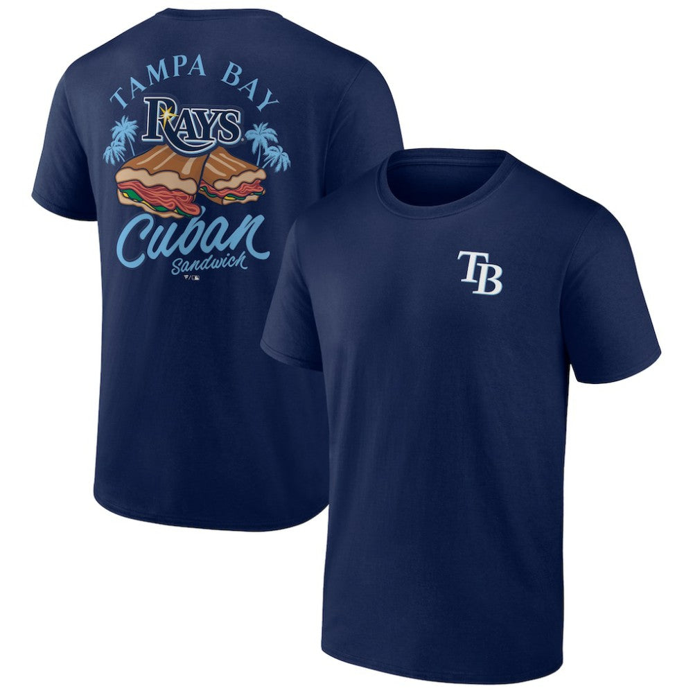 Tampa Bay Rays Cuban Sandwich T-Shirt - Navy - MLB on Sale