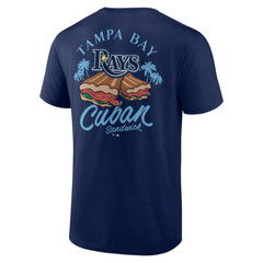 Tampa Bay Rays Cuban Sandwich T-Shirt - Navy - MLB on Sale