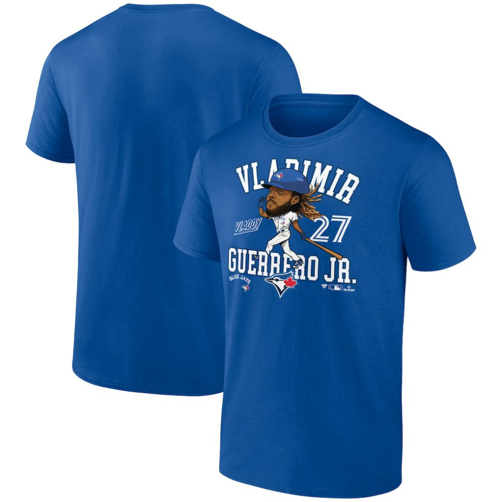 Vladimir Guerrero Jr. Toronto Blue Jays Caricature T-Shirt - Royal - MLB Sale