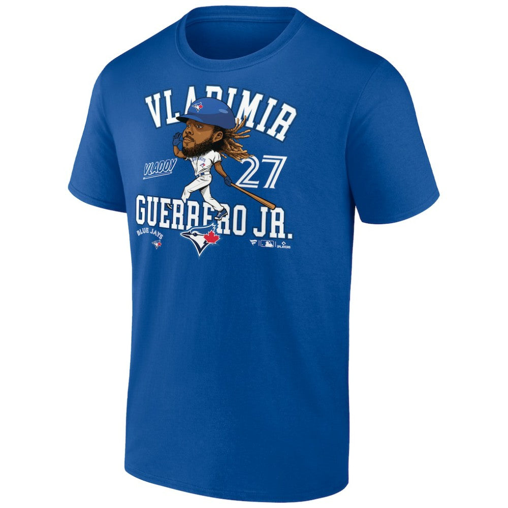 Vladimir Guerrero Jr. Toronto Blue Jays Caricature T-Shirt - Royal - MLB Sale